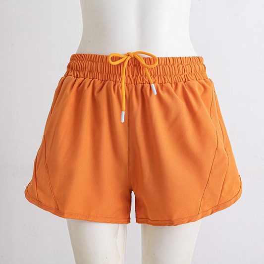 preorder SS0918 Yoga Solid Color Girls Shorts