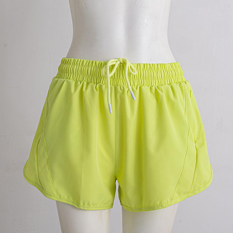 preorder SS0920 Yoga Solid Color Girls Shorts
