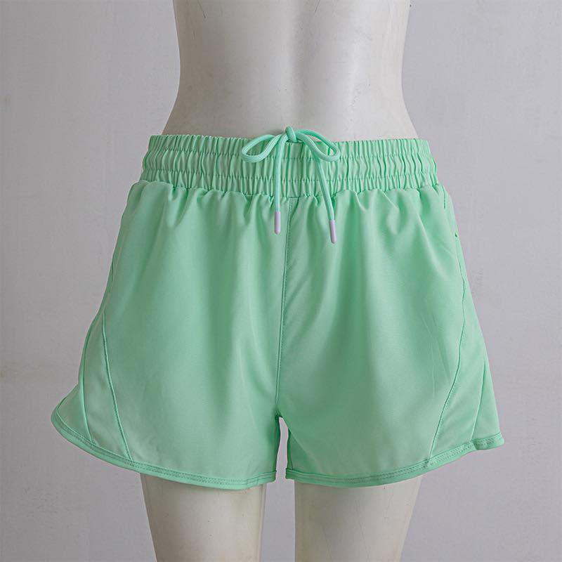 preorder SS0922 Yoga Solid Color Girls Shorts