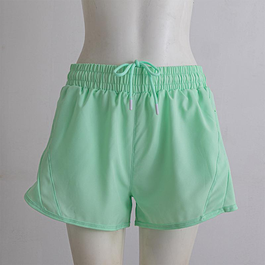 preorder SS0922 Yoga Solid Color Girls Shorts