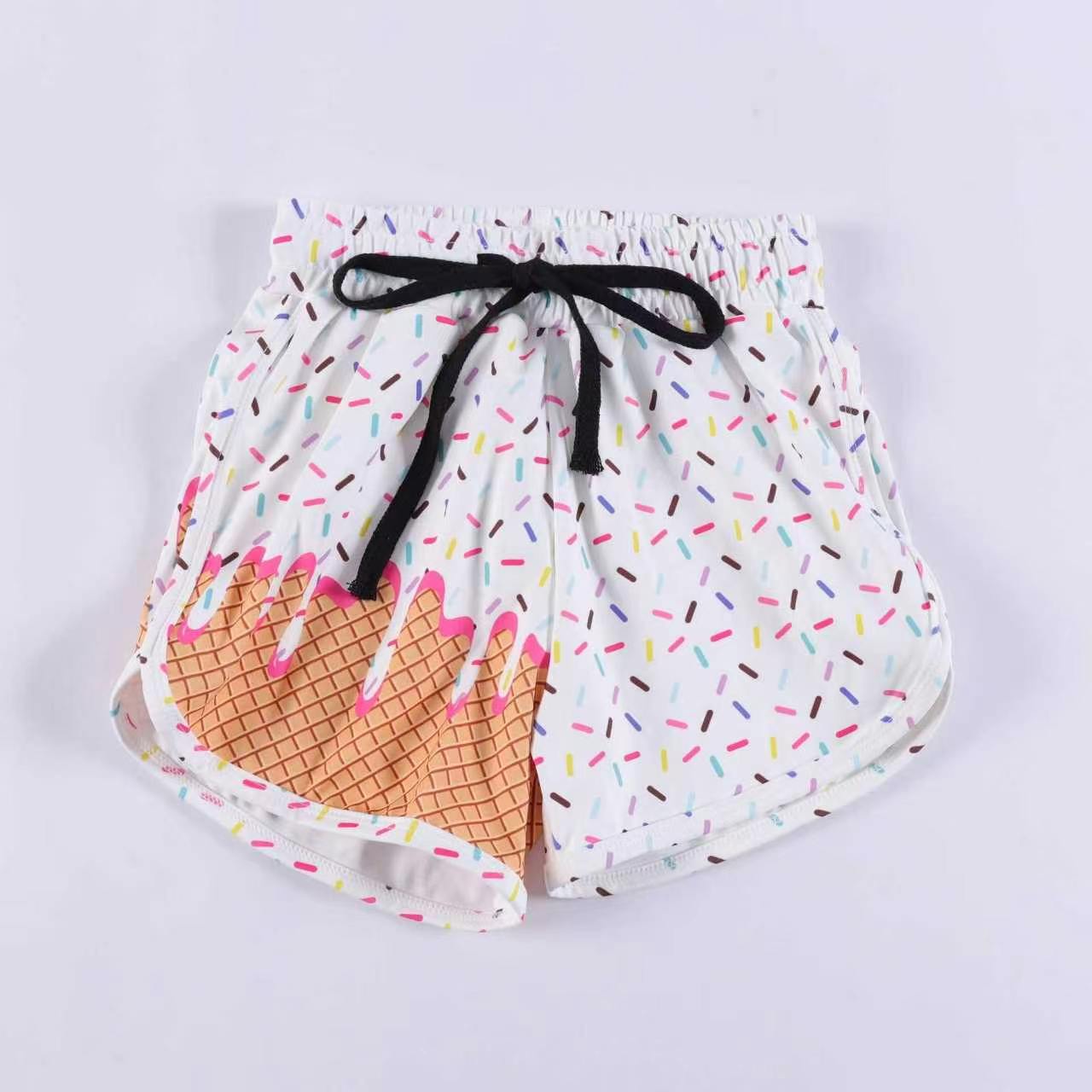 preorder SS0930 White Sprinkles Girls Shorts