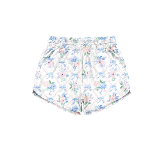preorder SS0934 Flowers Bows Girls Shorts