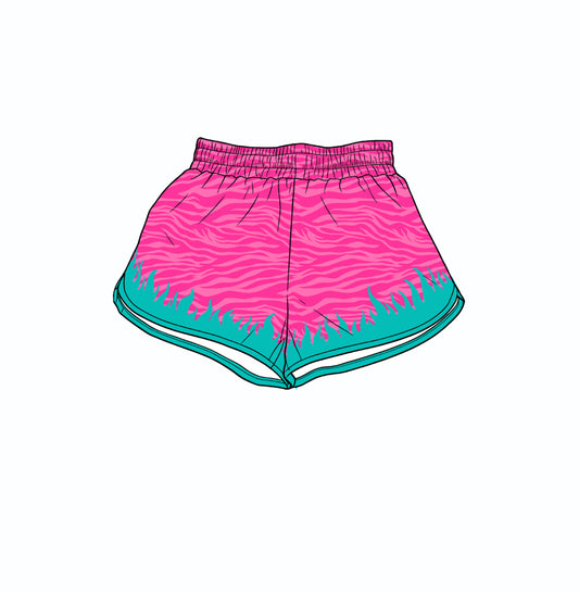 preorder SS0940 Yoga Hot Pink Girls Shorts