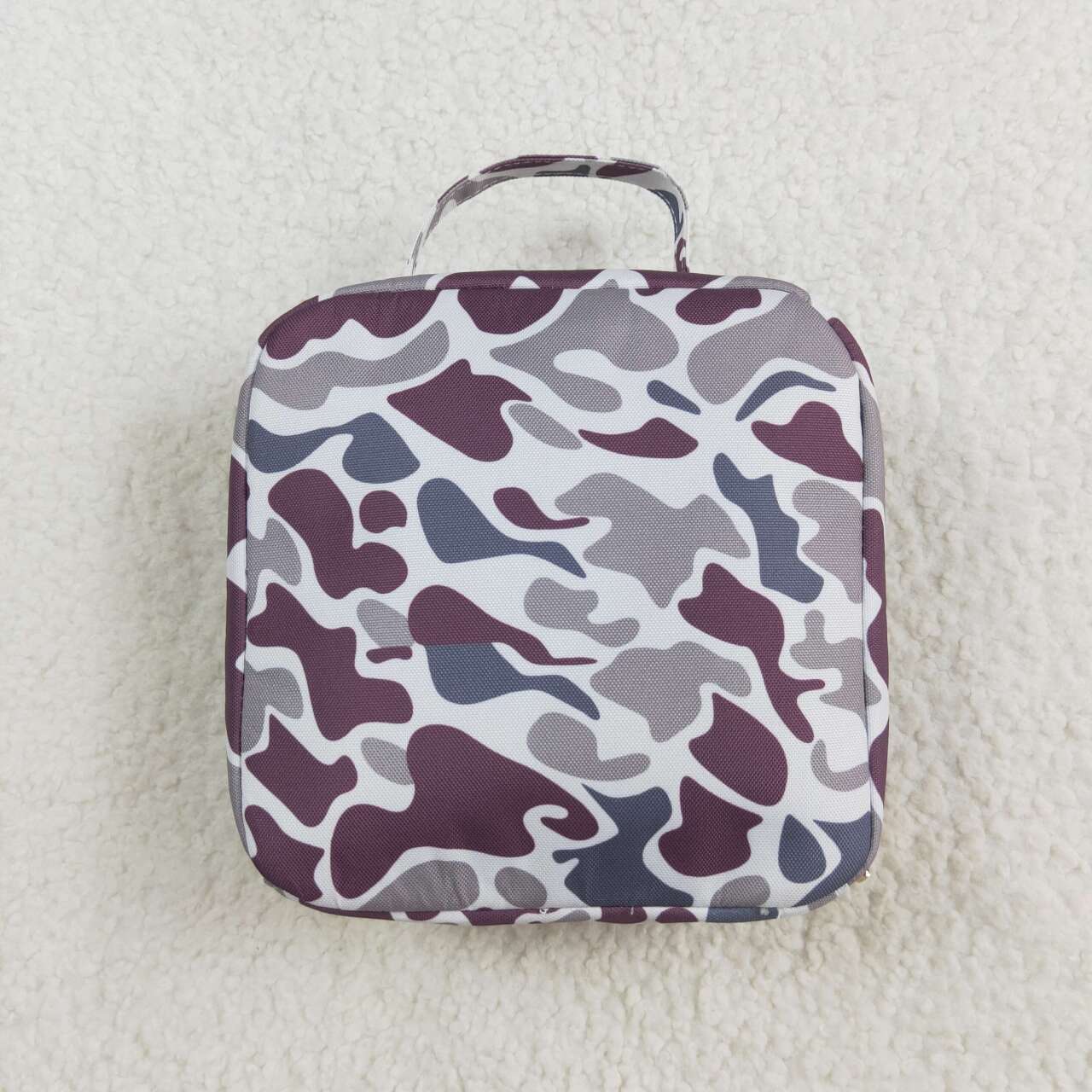 BA0227 brown camo lunch bag