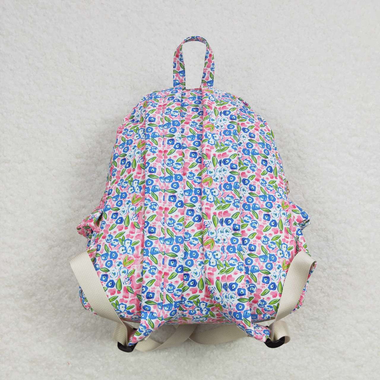 USA SHOP BA0098 Blue Flowers Kids Bag