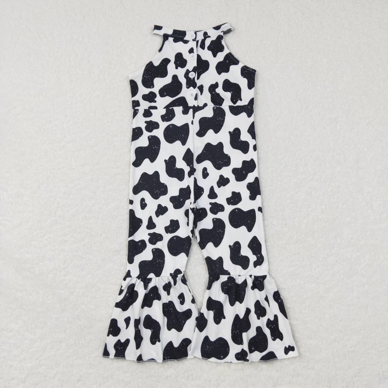 SR0444 Cow print girls jumpsuits