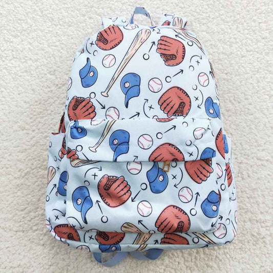 BA0075 Baseball glove blue kids bag