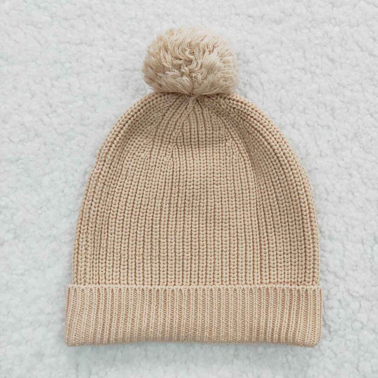 Knitter bobble hat