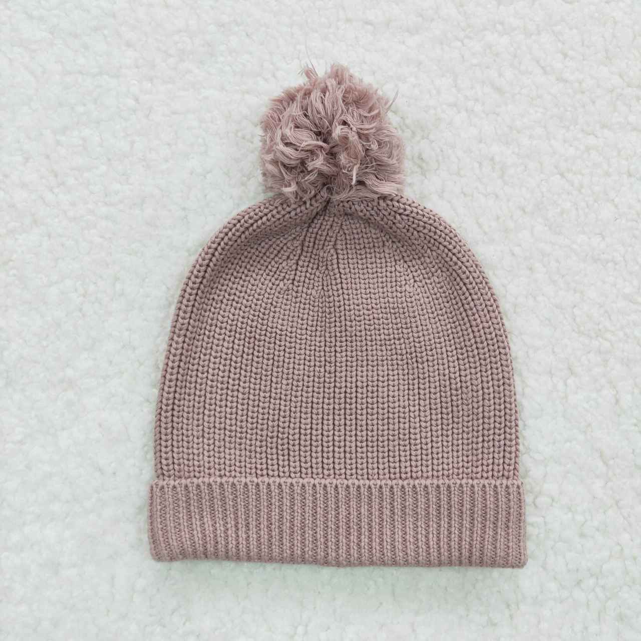 Knitter bobble hat