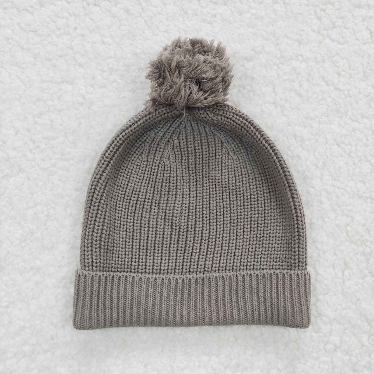 Knitter bobble hat