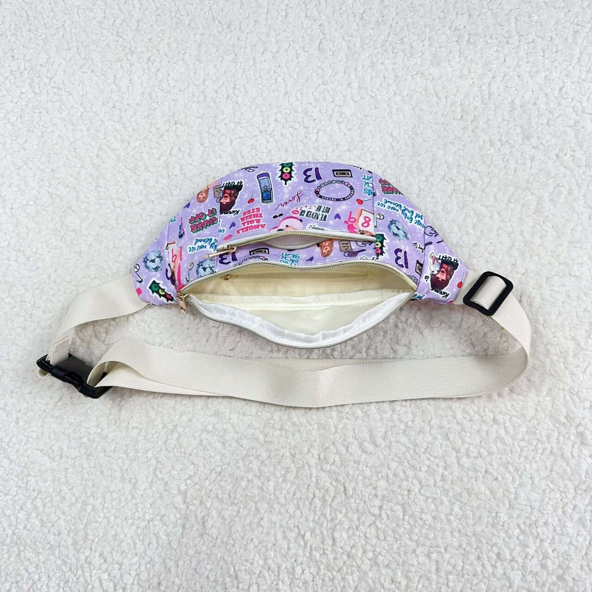 BA0253 Taylor purple fany bag