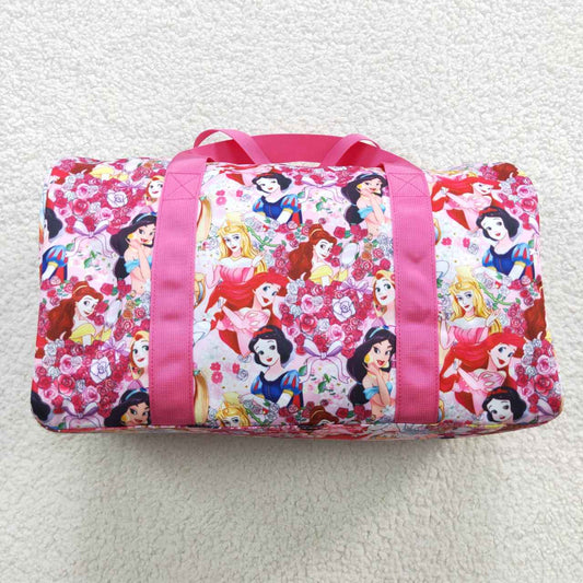 BA0131  Cartoon princess pnk  Weekender Bag