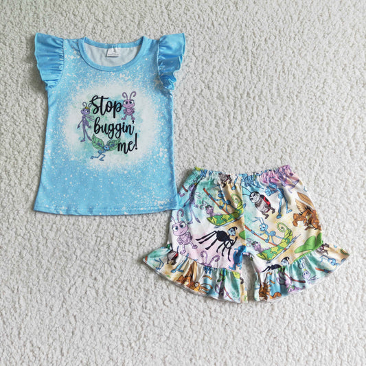 GSSO0084 Blue Bleach Summer Stop Buggin Me Set
