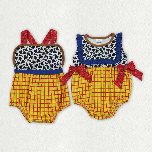 Cartoon Toy Romper RTS Sibling Clothes