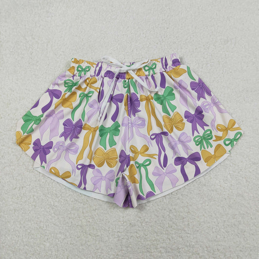 SS0681 yoga Mardi Gras adult women shorts