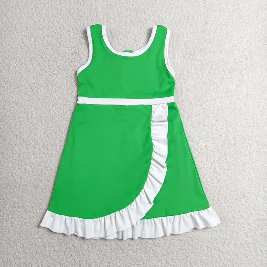 GSD4143 Yoga Green Skorts Girls Dress