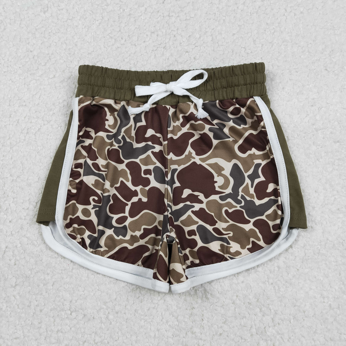 SS0745 Hunting Camo Girls Shorts