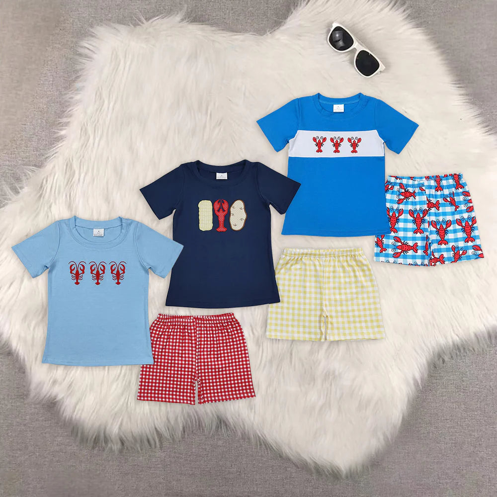 Embroidery crayfish RTS Sibling Clothes