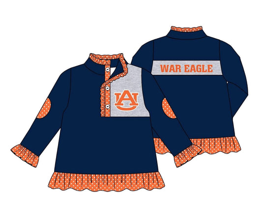 custom S 8.25 Navy kids pullover