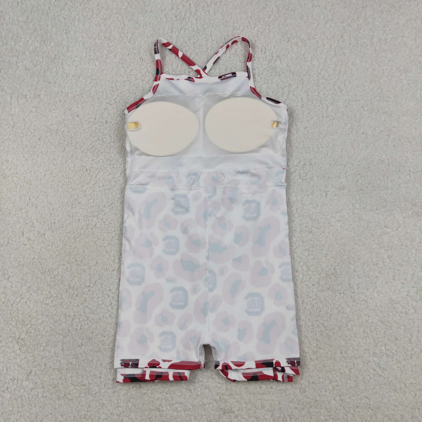 GSD3633 Yoga Team Camo Sleeveless Skorts Girls Dress