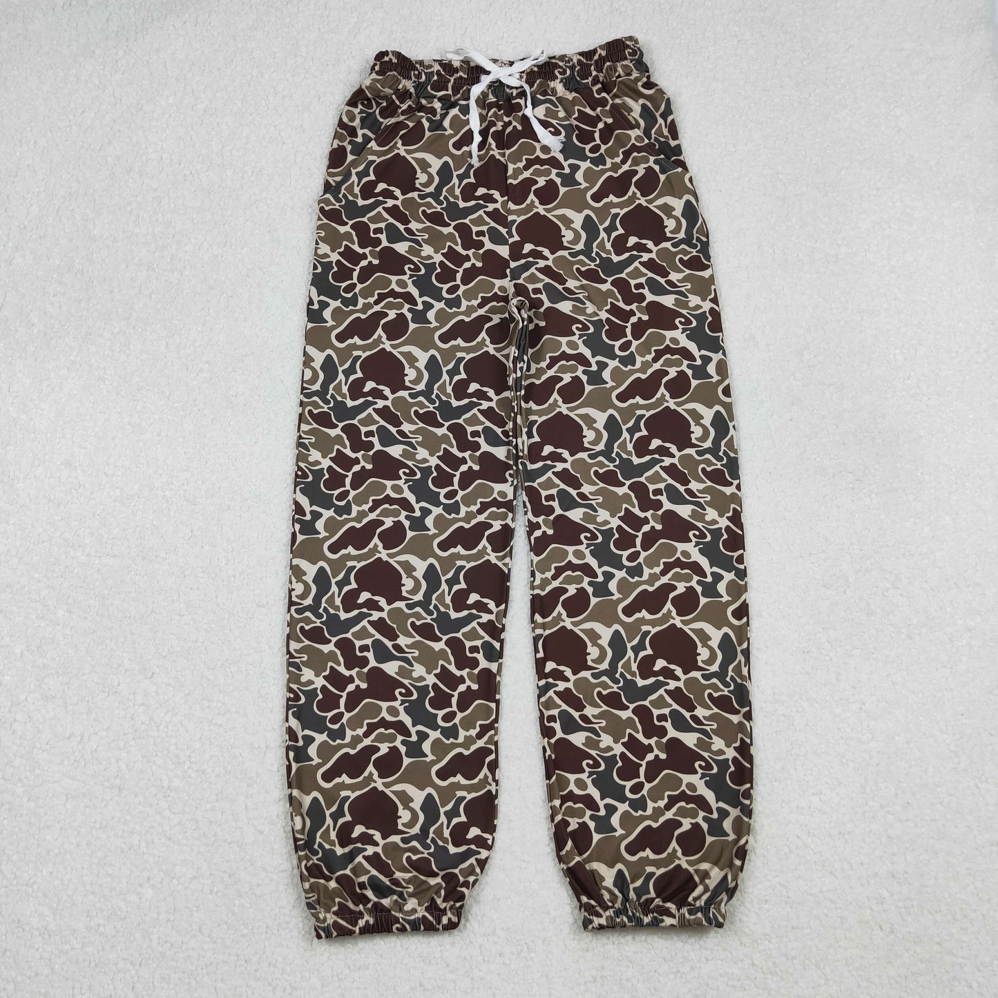 P0906 milk silk hunting camo adult women pants