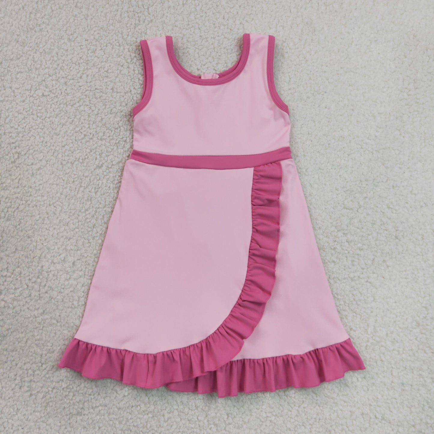 GSD4152 Yoga Pink Skorts Girls Dress