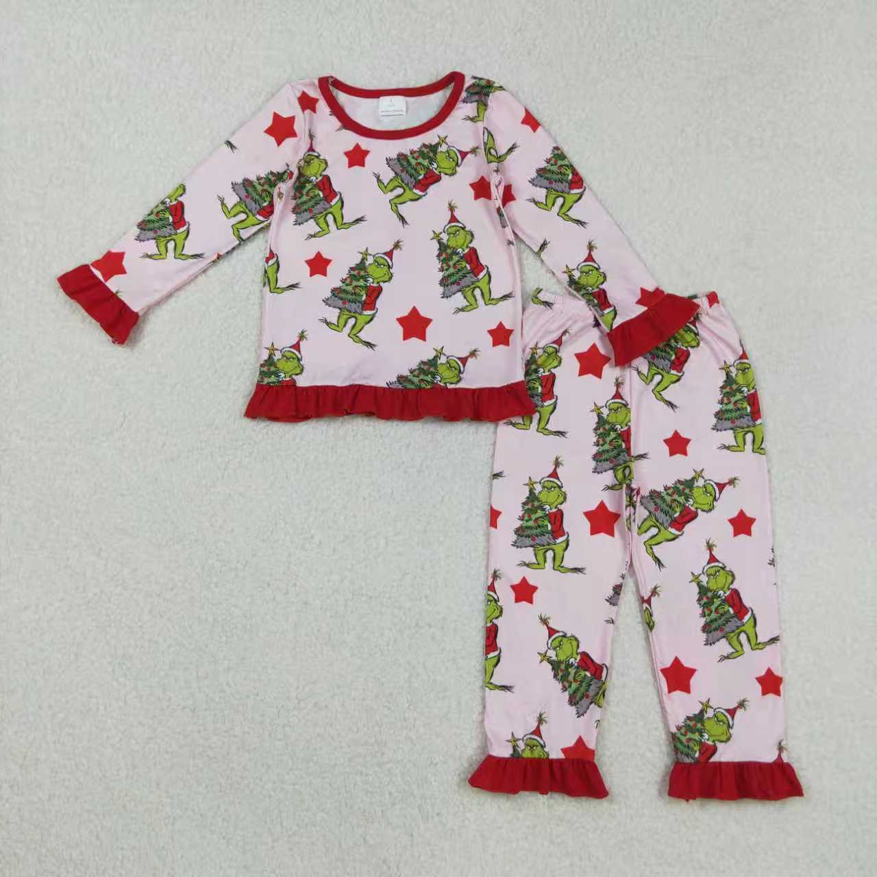Christmas green face Sibling Clothes RTS sibling clothes