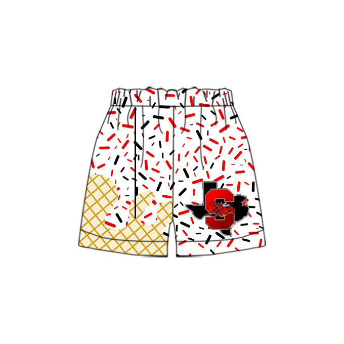 Custom Moq 3 football team S boys shorts