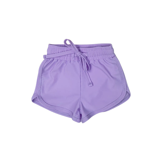custom moq 3 purple girls shorts