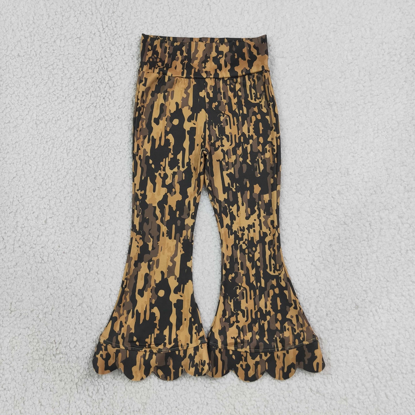 P1039 Scallop Hunting Camo Girls Pants
