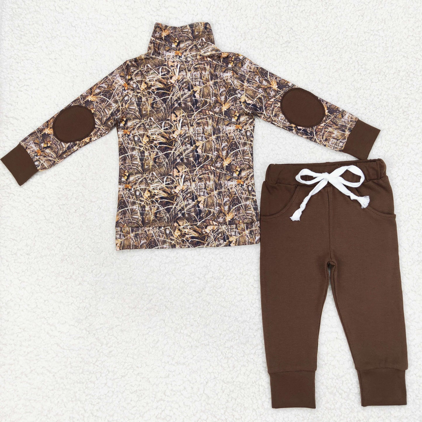 Hunting Camo New Style Boys Set RTS Sibling Clothes