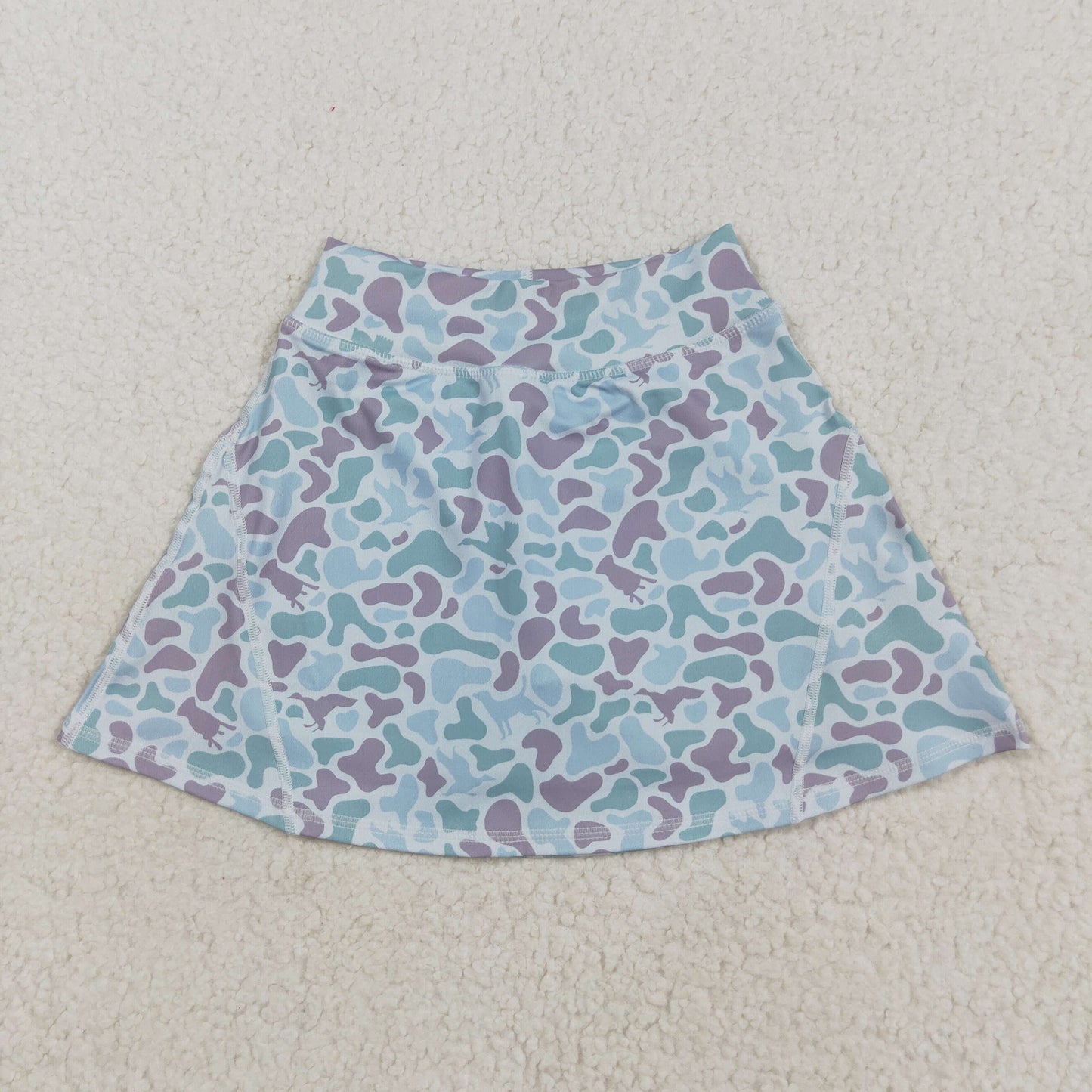 GLK0128 yoga hunting camo skirt skorts