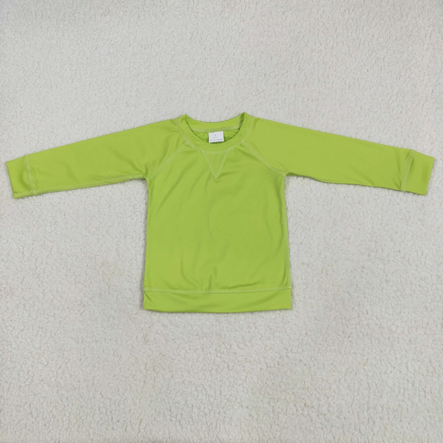 GT0971 yoge green long sleeve girls top