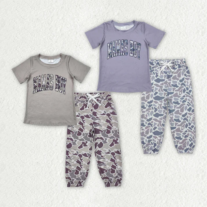 camo mama's boy boys set RTS sibling clothes