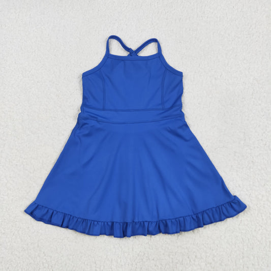 USA SHOP S0551 blue girls tennis clothes