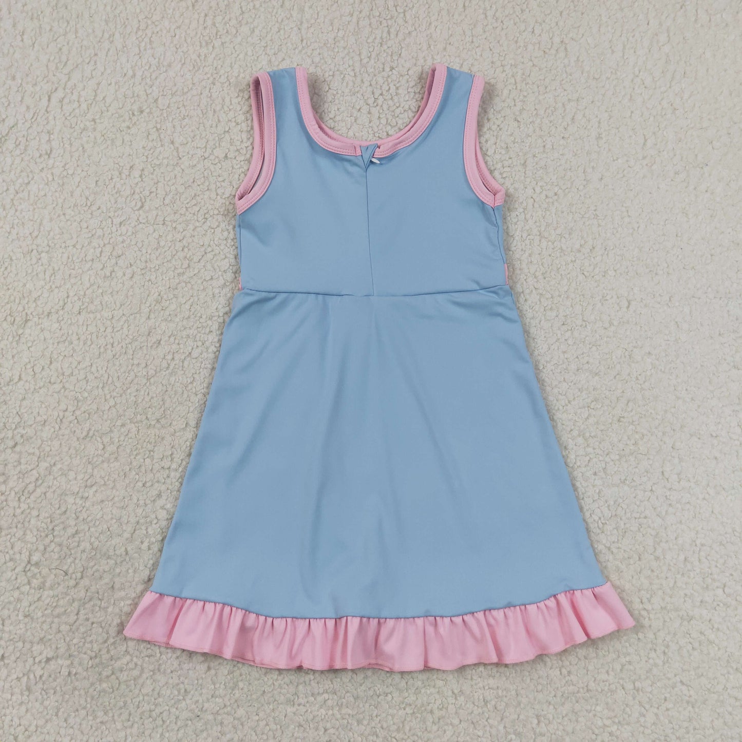 GSD4144 Yoga Blue Skorts Girls Dress