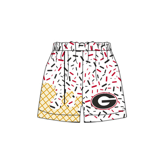 Custom Moq 3 football team G adult man shorts