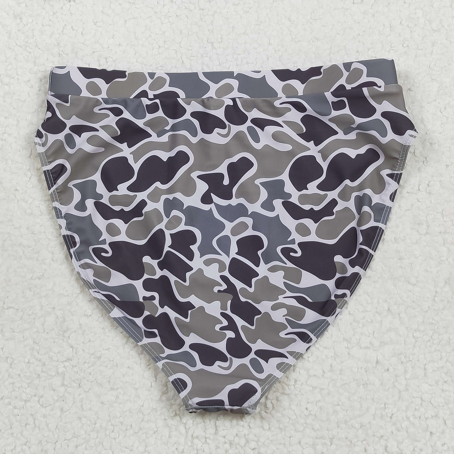 S0574 hunting camo adult woman swimsuits shorts