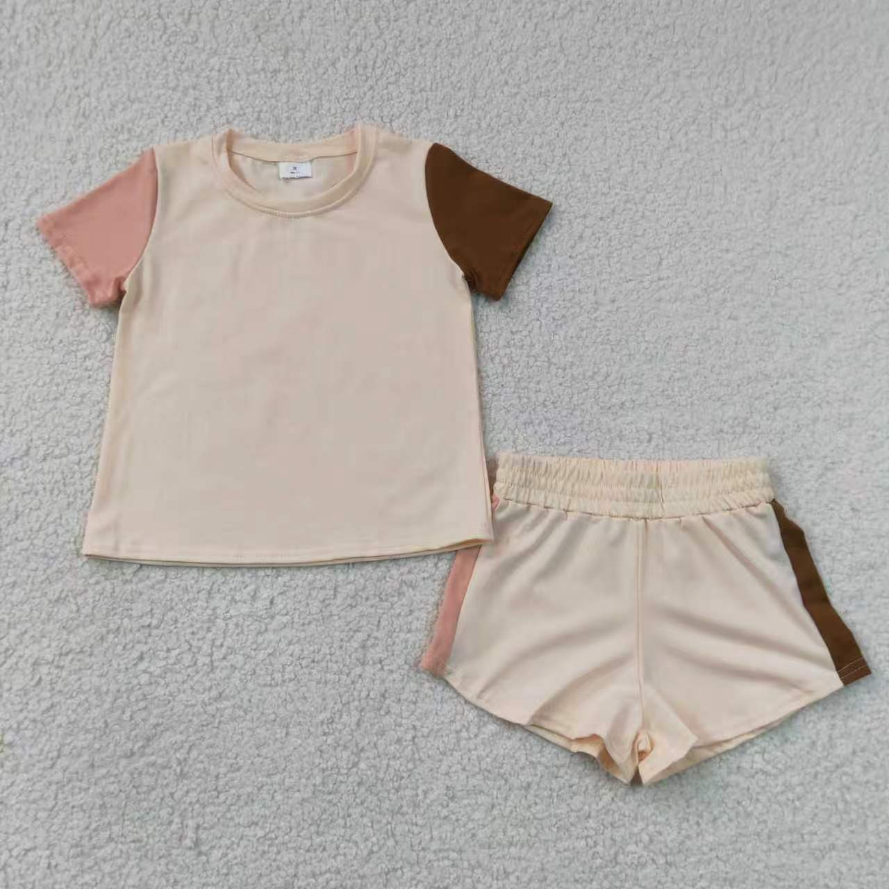 Solid Color Cotton Girls Set/Romper RTS Sibling Clothes