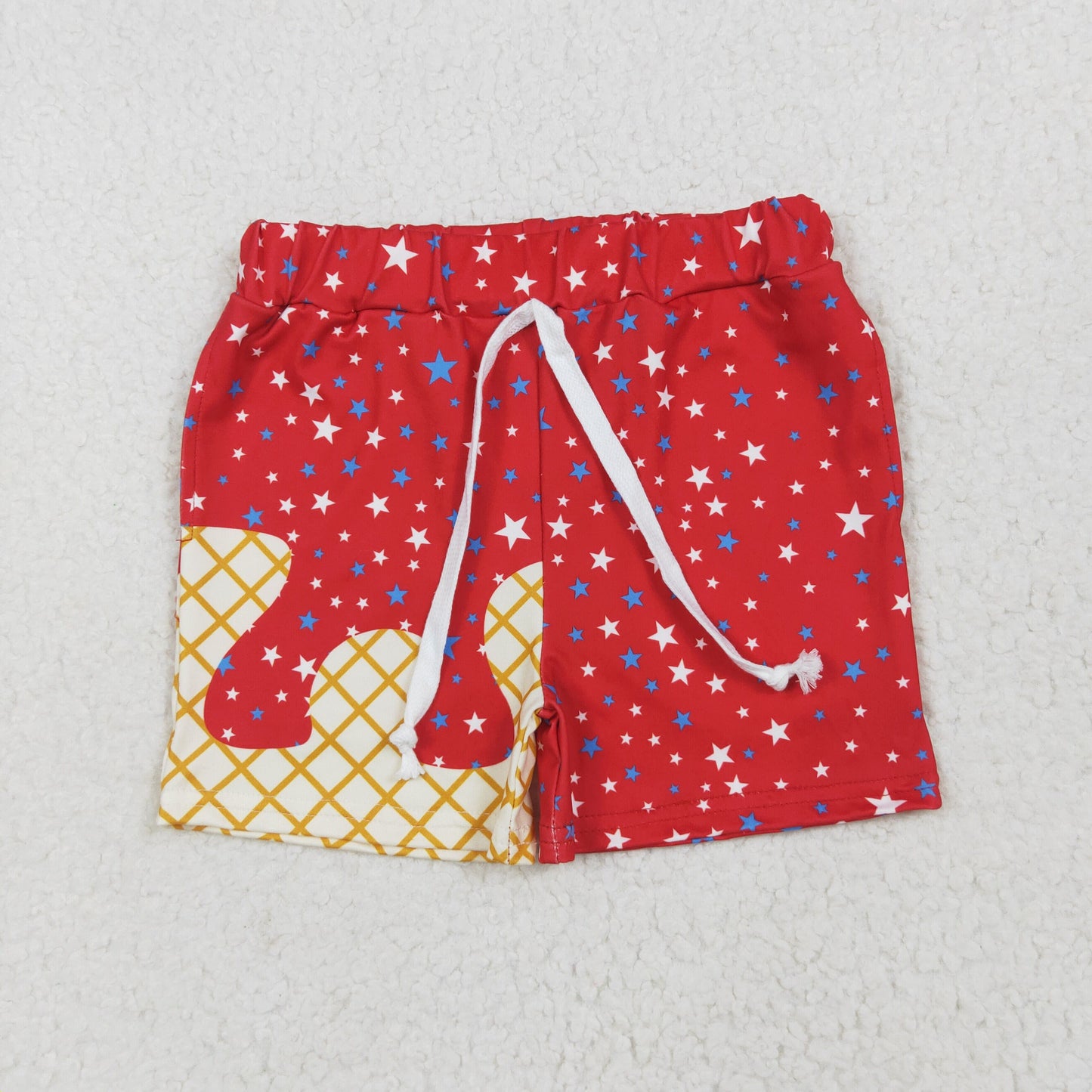 SS0612 red ice boys shorts