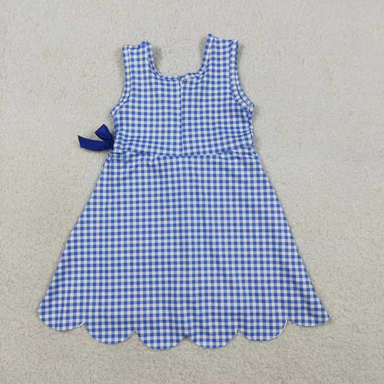 Yoga Checkered Skorts Girls Dress Sibling Clothes