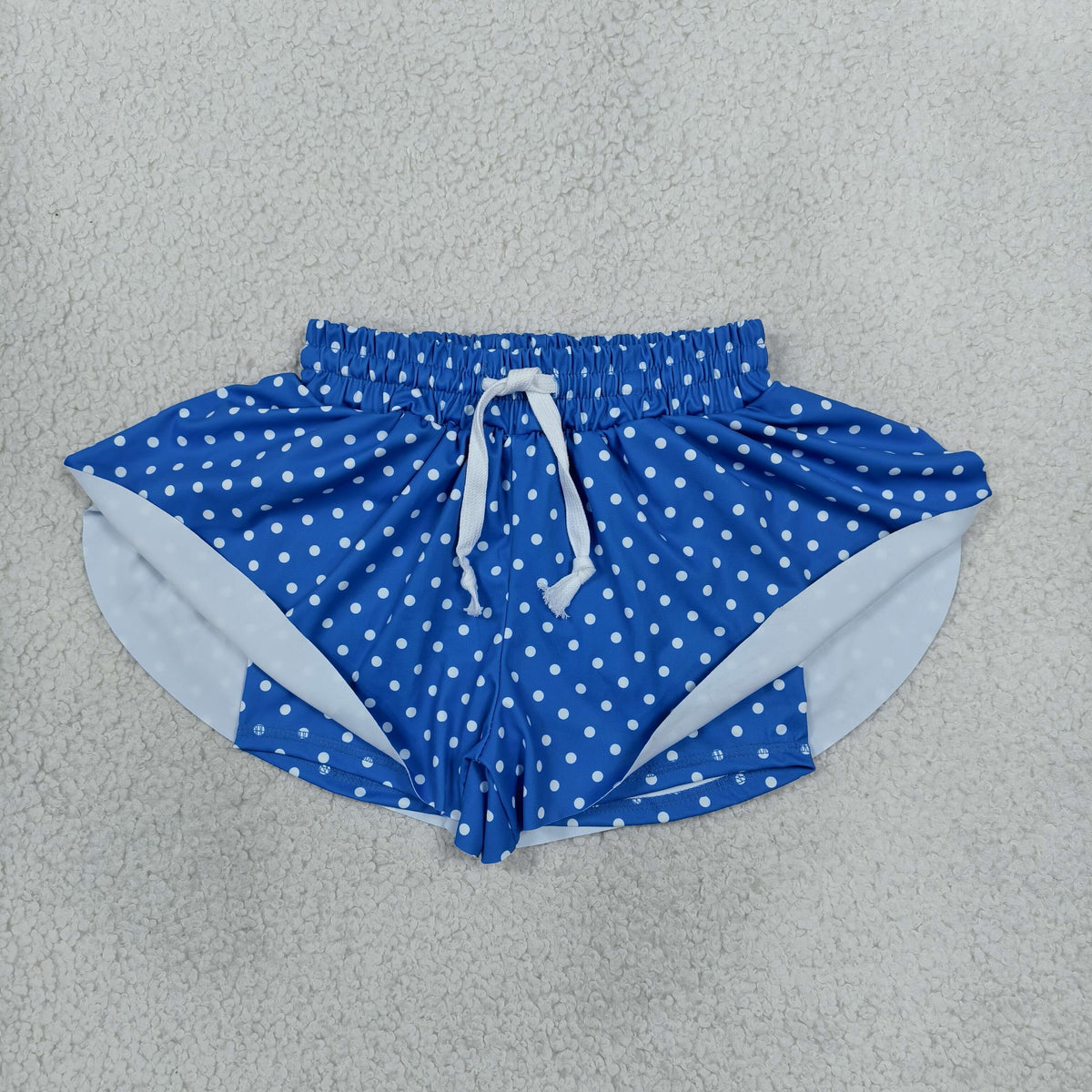 SS0966 Yoga Yellow Navy Blue Girls Shorts