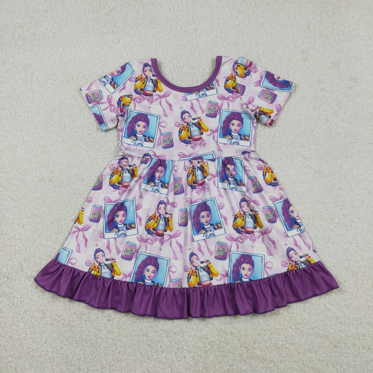 Hunter K Purple Mama And Me Sibling Clothes RTS