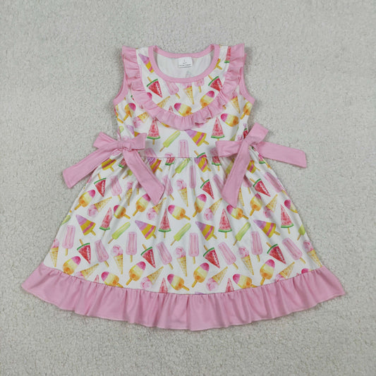 GSD3470 Ice Summer Sleeveless Girls Dress
