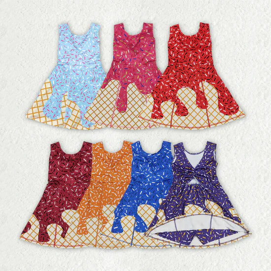yoga ice skorts girls dress RTS sibling clothes