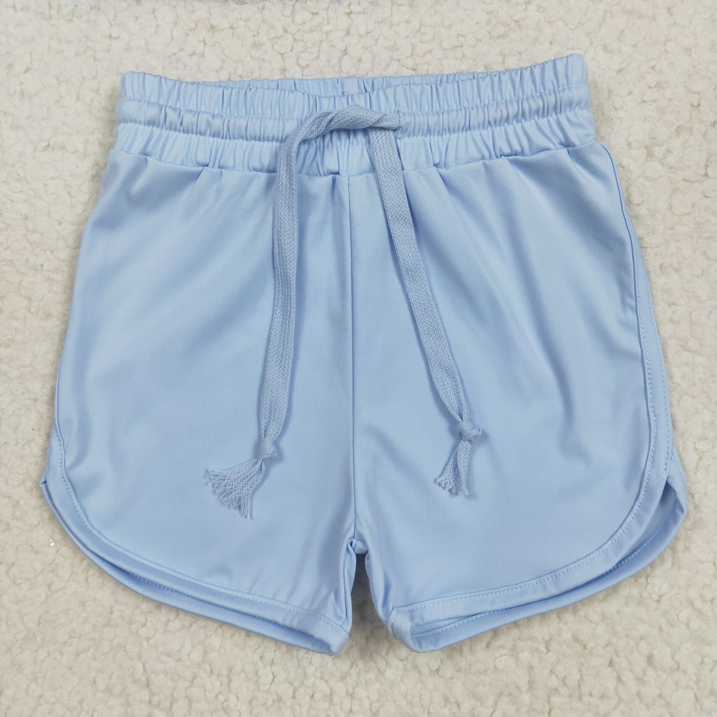 SS0505 yoga blue girls shorts