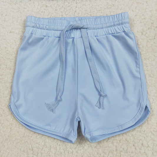 SS0505 yoga blue girls shorts