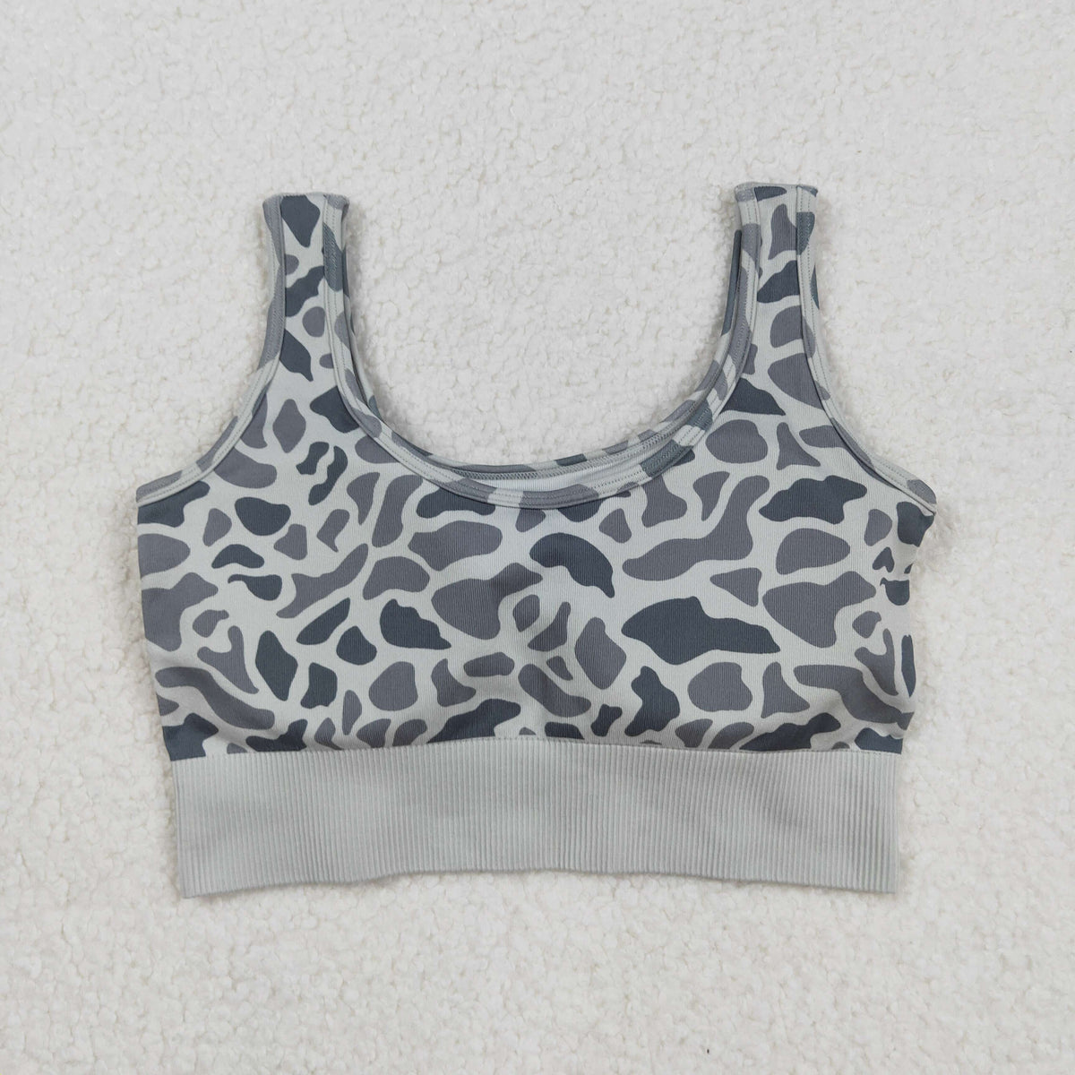 GT1188 grey camo adult women top
