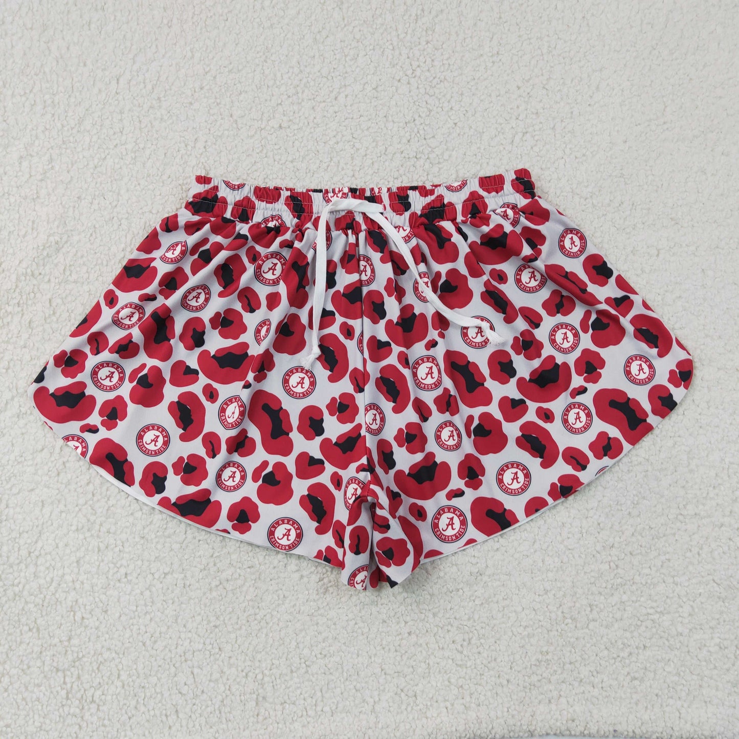 SS0807 Yoga Football Item Camo Adult Women Shorts