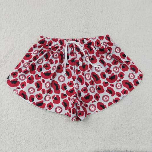 SS0807 Yoga Football Item Camo Adult Women Shorts